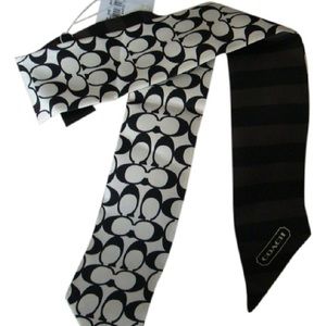 NWT Coach Pony & Head scarf/ Purse accent MSRP $38